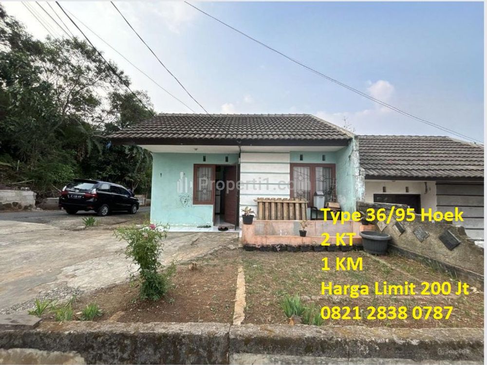 Jual Rumah Lelangan Harga di Bawah Pasaran Lokasi Strategis Dekat IKEA Kotabaru Parahyangan Bandung