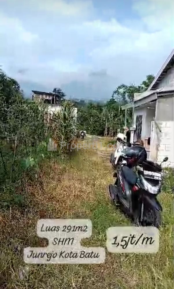 Dijual Murah Tanah Batu Junrejo, Luas Tanah 291 m2