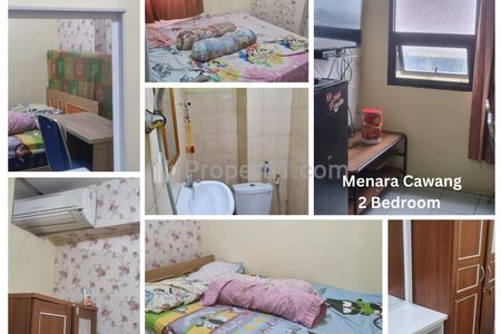 Sewa Apartemen Menara Cawang Jakarta Timur - 2 Bedroom Fully Furnished