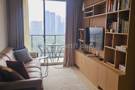 For Rent Modern Minimalist Apartment at Sudirman Hill Type 2BR Full Furnished – Strategic Location in Central Jakarta City