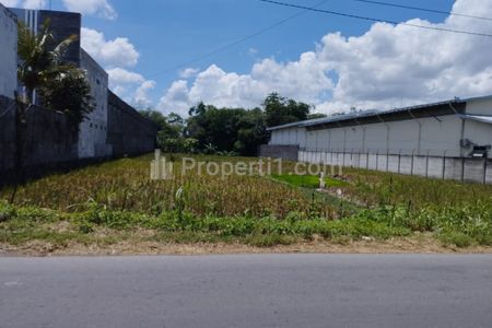 Dijual Tanah Zona Merah 3800m² untuk Pabrik di Karanganyar Kota