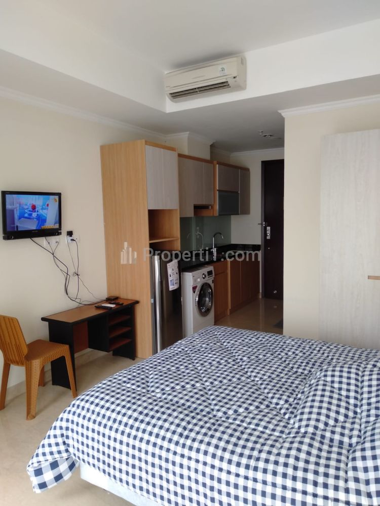 For Rent Apartment Menteng Park Tipe Studio Fully Furnished, Dekat Taman Ismail Marzuki, RSCM, Bunda Hospital, dan Kampus UI Salemba