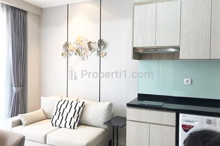 For Rent Apartemen Menteng Park Tower Emerald (Private Lift) - 2 Bedrooms Full Furnished, Dekat TIM, RSCM, Bunda Hospital, dan Kampus UI Salemba