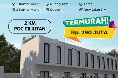 Dijual Rumah Minimalis Harga Ekonomis di Condet, Jakarta Timur