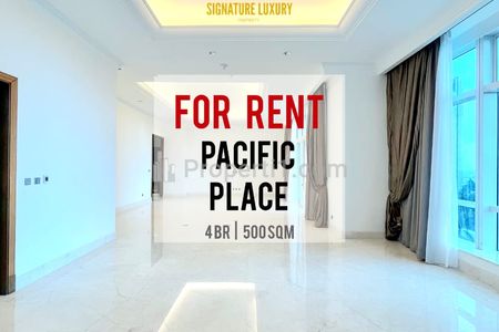 Sewa Apartemen Pacific Place, 4BR 500sqm, Ready To Move In, New Renovated, Direct Owner Yani Lim 08174969303