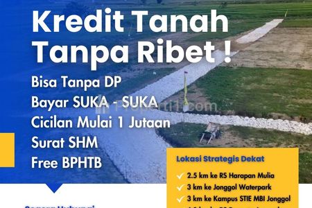Dijual Tanah Kavling Impian di Bogor Timur