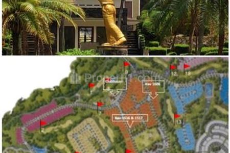 Dijual Tanah 2 Kavling di Cluster Anapolis, Permata Sentul Golf, Bogor