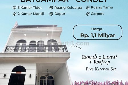 Dijual Rumah Ready Strategis di Batu Ampar Condet, Jakarta Timur