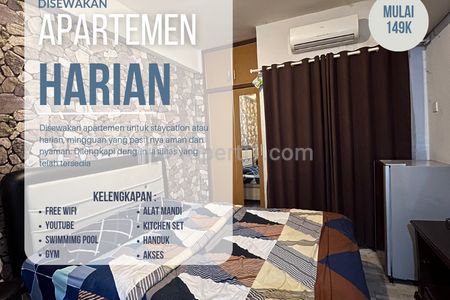 Disewakan Apartemen Harian di Serpong Green View - Studio Furnished