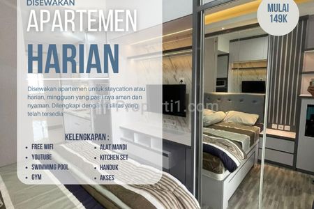 Disewakan Apartemen Harian di Emerald Bintaro - Studio Furnished