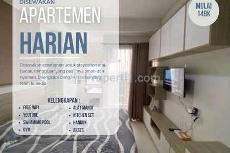 Disewakan Apartemen Harian Springwood Residence - Studio Furnished