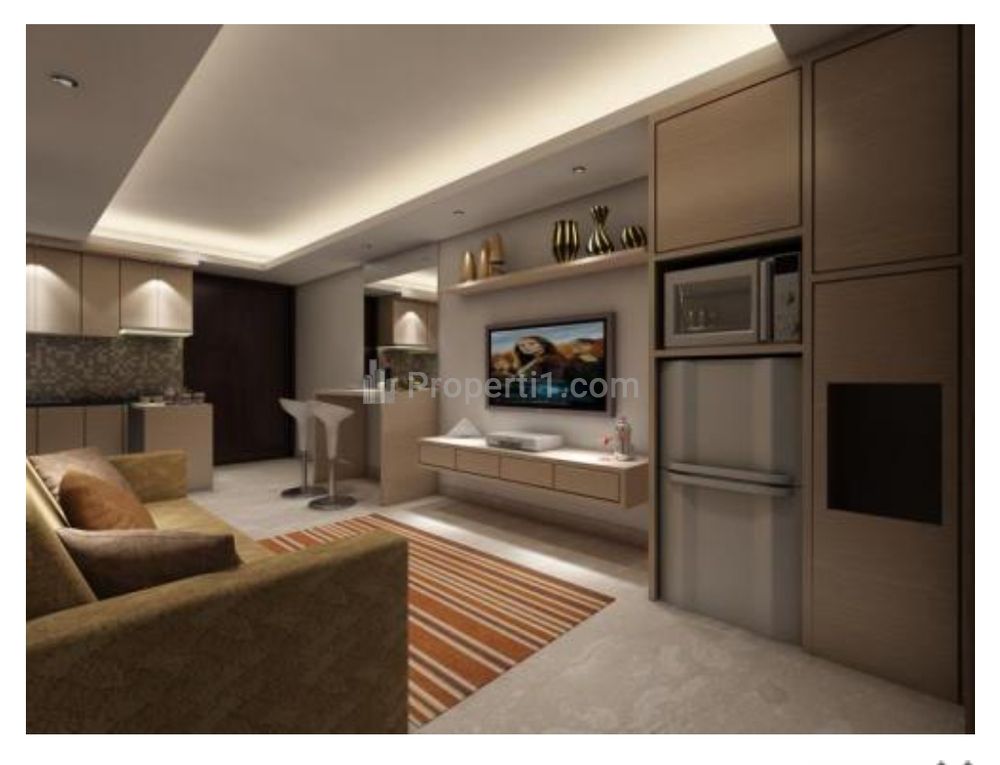 For Rent Apartemen Aspen Residence 2 Bedrooms Brand New Full Furnished