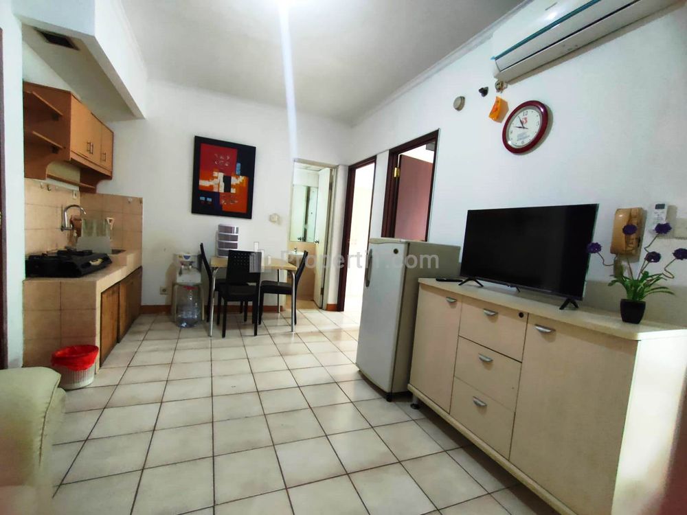Sewa Apartemen Mediterania Garden Residence 1 Tanjung Duren Tipe 2BR Furnish Luas 40,5 m2