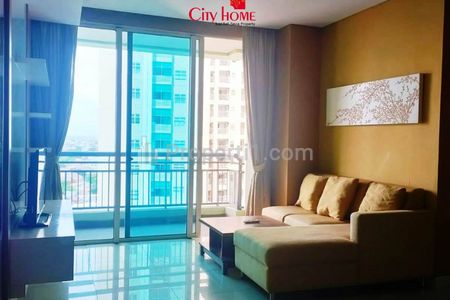 Sewa Apartemen Central Park Residences Tipe 2+1BR Furnished Luas 82,5 m2