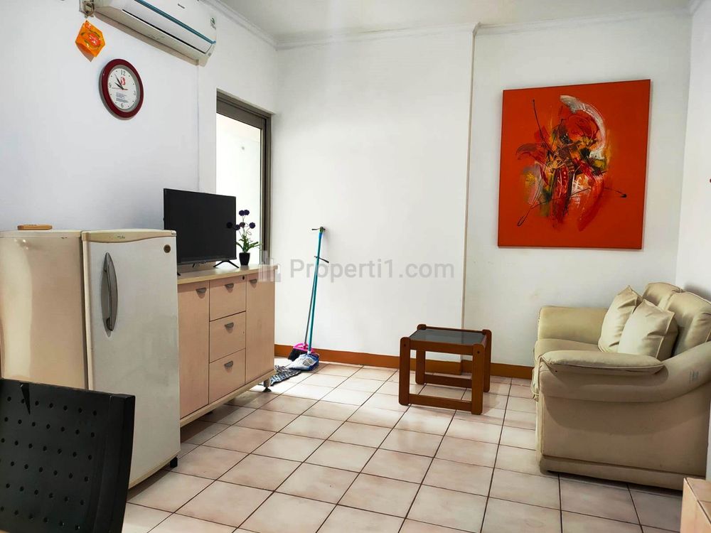 Sewa Apartemen Mediterania Garden Residence 1 Tanjung Duren Tipe 2BR Furnish Luas 40,5 m2
