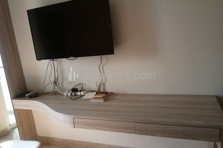 Sewa Apartemen Menteng Park Tipe 1 BR - Good Furnished - Strategis Area and Best Price - Please Contact Me