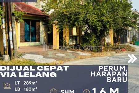 Dijual Cepat Rumah Via Lelang di Perumahan Harapan Baru, Medan Satria, Bekasi