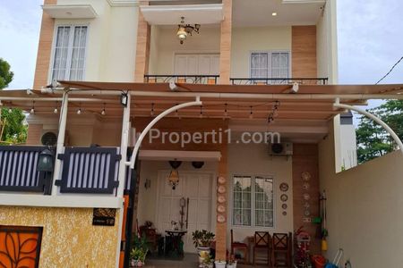 Dijual Rumah Hook 2 Lantai Full Furnished di Komplek Marinir Pondok Kelapa Duren Sawit Jakarta Timur