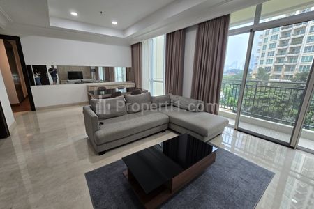 Disewakan Apartemen Pakubuwono View Tower Redwood Jakarta Selatan - 2+1 BR Modern Fully Furnished