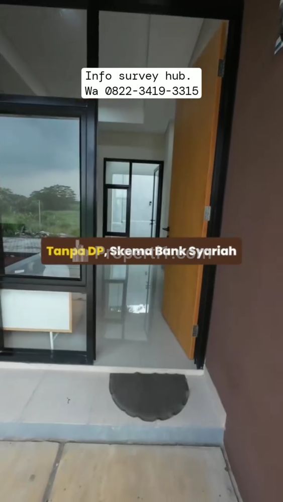 Dijual Rumah Inden Desain Scandinavian Akses Stasiun Bojonggede, Bogor