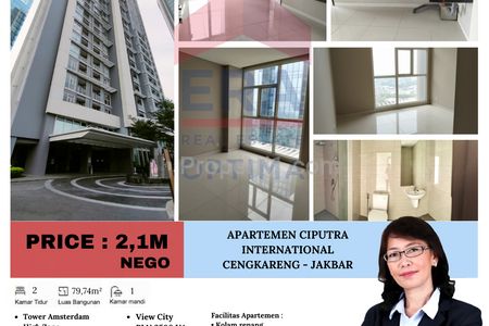 Jual Apartemen Ciputra International Tipe 2BR di Cengkareng, Jakarta Barat