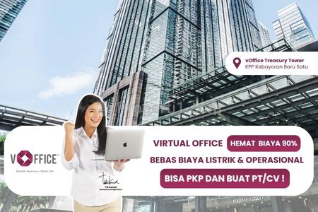 Sewa Kantor Virtual di Treasury Tower SCBD KPP Kebayoran Baru Satu, Jakarta Selatan