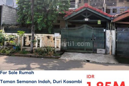 Dijual Rumah MURAH di Taman Semanan Indah Jakarta Barat