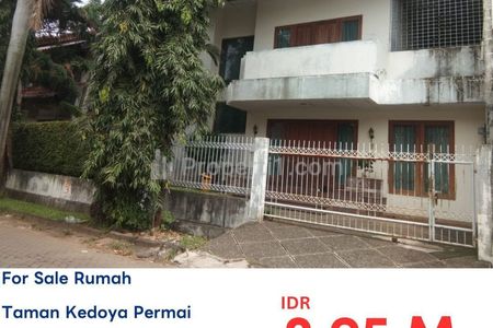 Dijual Rumah MURAH di Taman Kedoya Permai Jakarta Barat