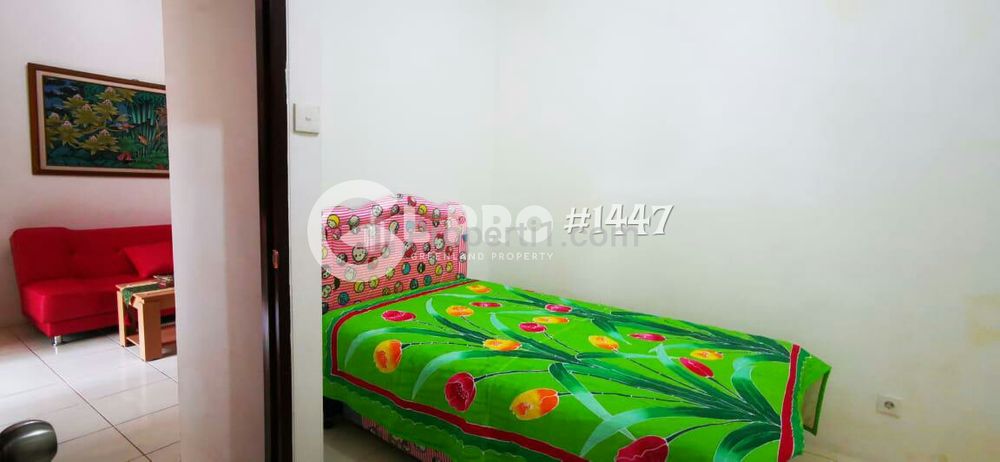 Disewakan Apartemen Mediterania Garden Residences 2 Townhouse Tipe 2 BR Furnished Lantai 1 Hadap Pool Unit Langka di Tanjung Duren Jakarta Barat