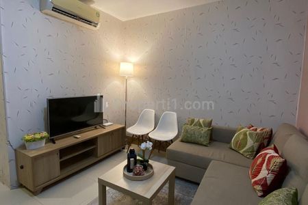 For Sale Apartemen The Jakarta Residences Cosmo Mansion 1BR Fully Furnished