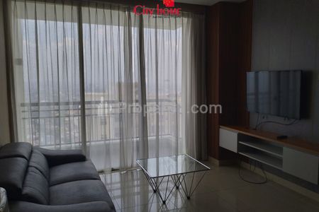 Sewa Apartemen Central Park Residences Tipe 2+1BR Furnished Luas 82,5 m2