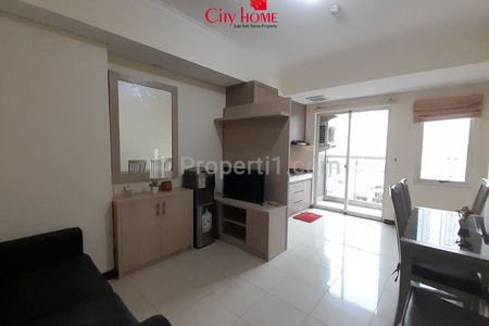 Sewa Apartemen Royal Mediterania Garden Residences Tipe 2+1BR Furnished Luas 53,5 m2