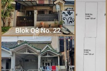 Dijual Rumah 2 Kavling Depan Belakang di Kalideres, Jakarta Barat