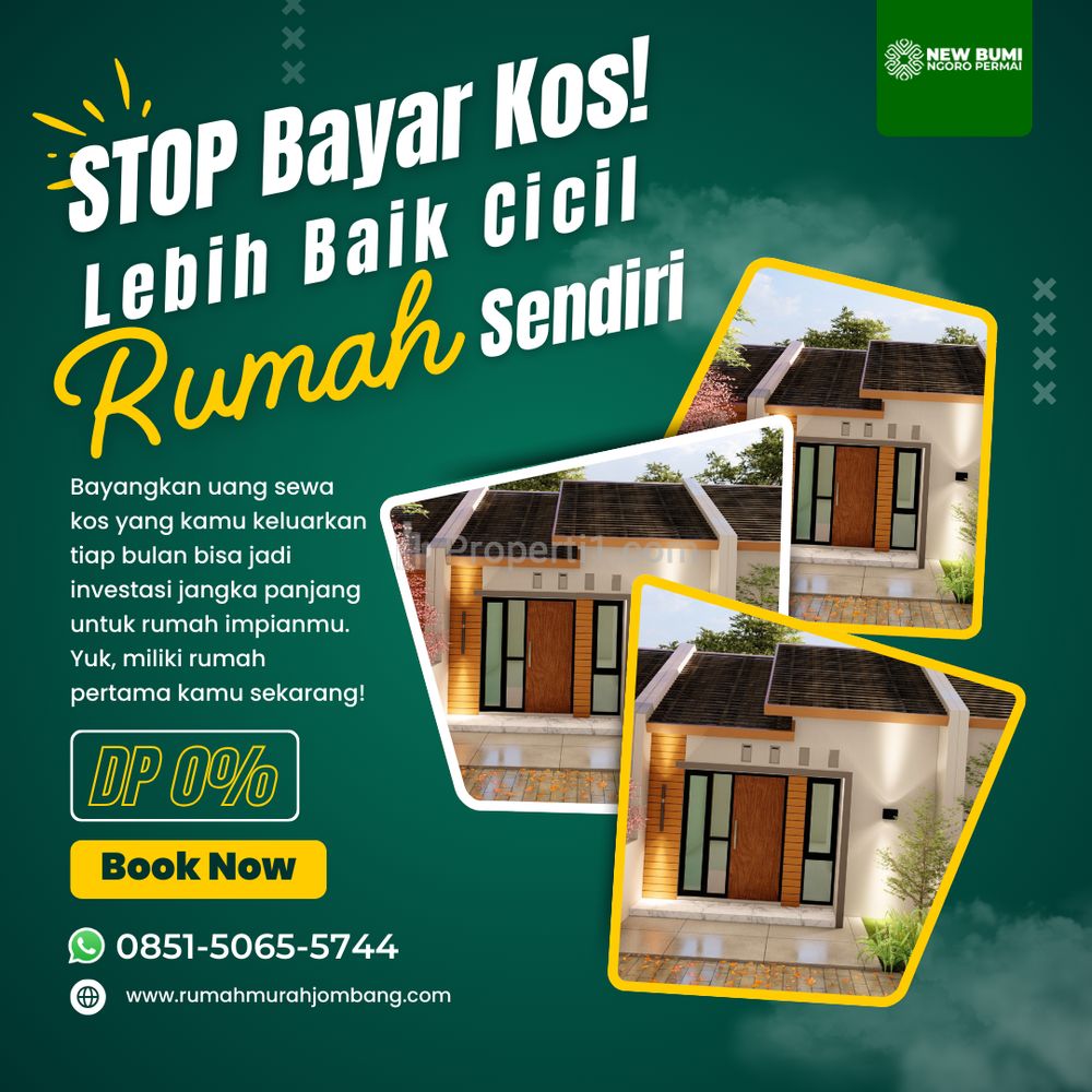 Jual Rumah New Bumi Ngoro Permai Jombang
