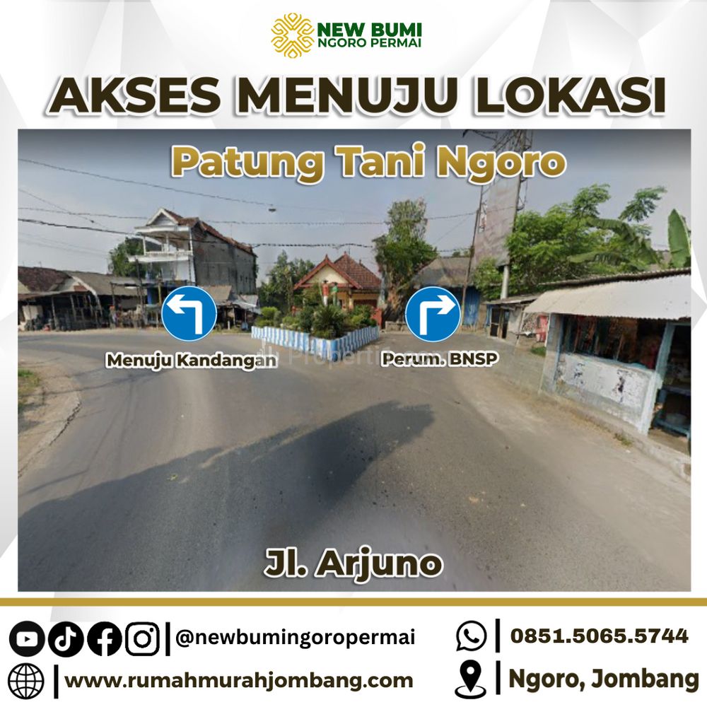 Jual Rumah New Bumi Ngoro Permai Jombang