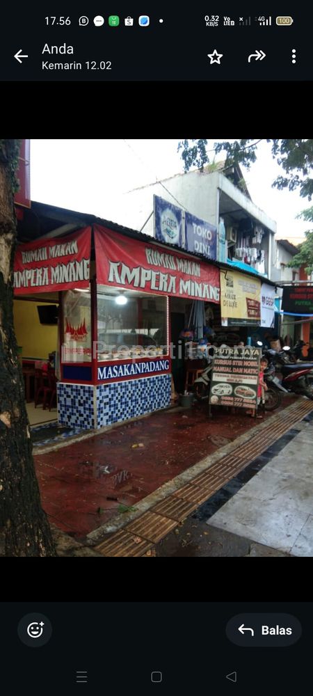 Dijual Cepat Kios Strategis di Jl. Ciater Raya, Tangerang Selatan