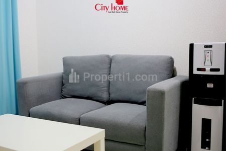 Disewakan Apartemen Royal Mediterania Garden Residences, 1BR Furnished Luas 33m2