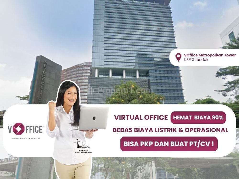 Sewa Kantor Virtual di Metropolitan Tower KPP Cilandak, Jakarta Selatan