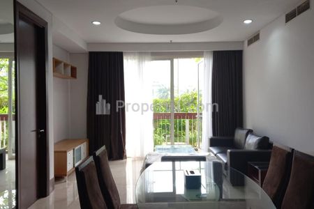 For Rent Apartment Pearl Garden Semanggi Type 2BR Furnished