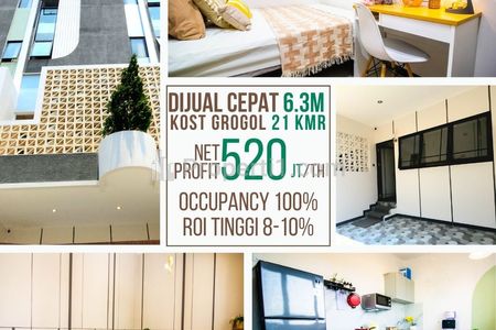 Dijual Rumah Kost Bamgunan Baru di Jl. Muwardi, Grogol, Kec. Grogol Petamburan, Jakarta Barat