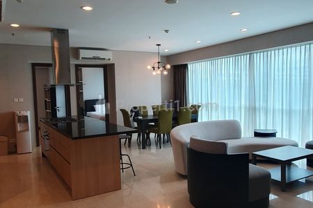 FOR RENT Apartment Setiabudi Sky Garden Kuningan 3BR 155sqm - Low Floor Furnished Close to LRT MRT Busway