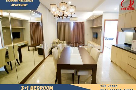 Apartemen Thamrin Residence Disewakan - 3 Kamar Full Furnished