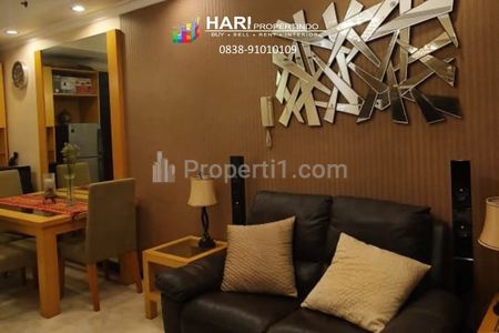 FOR RENT Apartment Bellagio Residence Mega Kuningan 1BR - Furnished Limited Unit Close to One Satrio LRT MRT Busway