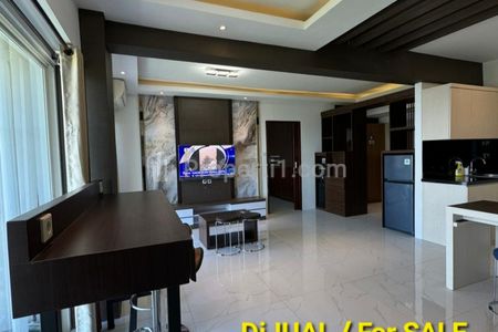 Jual Apartemen Puncak Bukit Golf Tipe 4 Bedroom Renov Jadi 2 Bedroom Full Furnished Modern New Gress Dekat Pakuwon Mall, Fair Way Nine, Satoria O