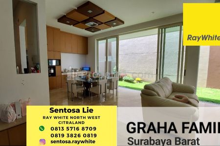 Jual Rumah Graha Family FULL MARMER Mewah Blok Favorite Dekat Pakuwon Indah, Citraland  Dian Istana