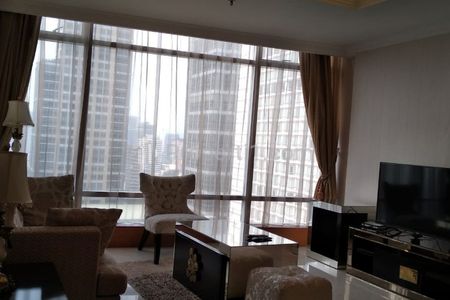 DIJUAL Apartemen Kempinski Grand Indonesia Thamrin Sudirman 2BR - Semi Private Lift Lux Furnish dekat ke MRT Busway