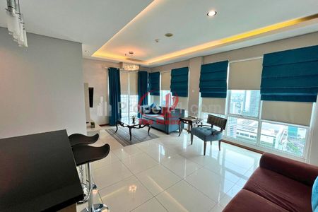 Sewa Apartment Thamrin Executive Residence Jakarta Pusat Dekat Grand Indonesia - 3+1 Bedrooms (Suites) Fully Furnished & Good View