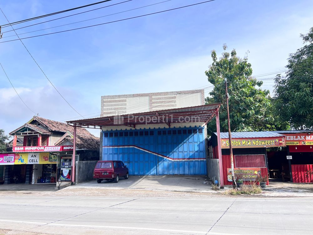 Dijual Gudang Kawasan Bisnis Tepi Jl Raya Solo - Batujamus Sragen