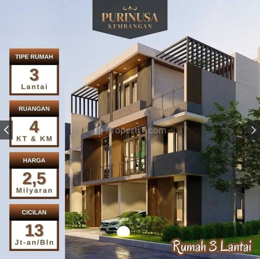 Jual Rumah Baru dalam Cluster di Meruya, Joglo, Jakarta Barat, Dekat Puri Indah, Tol, RS