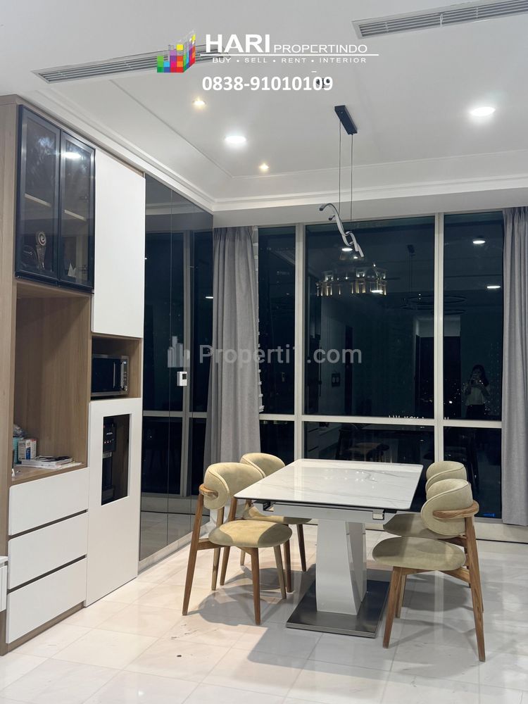 FOR RENT Apartment The Peak Sudirman Setiabudi 3BR Private Lift - New Renovation Close to MRT LRT Busway
